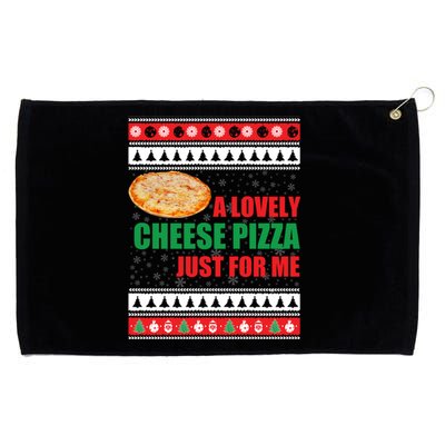 A Lovely Cheese Pizza Just For Kevin Funny Alone Home Gift Grommeted Golf Towel