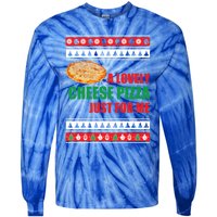 A Lovely Cheese Pizza Just For Kevin Funny Alone Home Gift Tie-Dye Long Sleeve Shirt