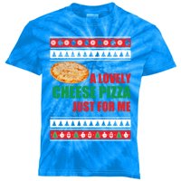 A Lovely Cheese Pizza Just For Kevin Funny Alone Home Gift Kids Tie-Dye T-Shirt