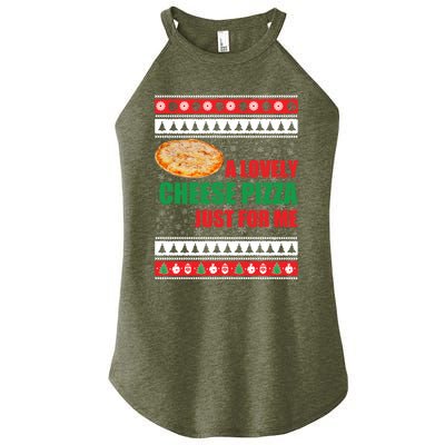 A Lovely Cheese Pizza Just For Kevin Funny Alone Home Gift Women's Perfect Tri Rocker Tank