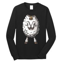 Adult Lamb Costume Long Sleeve Shirt