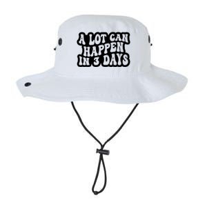 A Lot Can Happen In 3 Days Funny Legacy Cool Fit Booney Bucket Hat