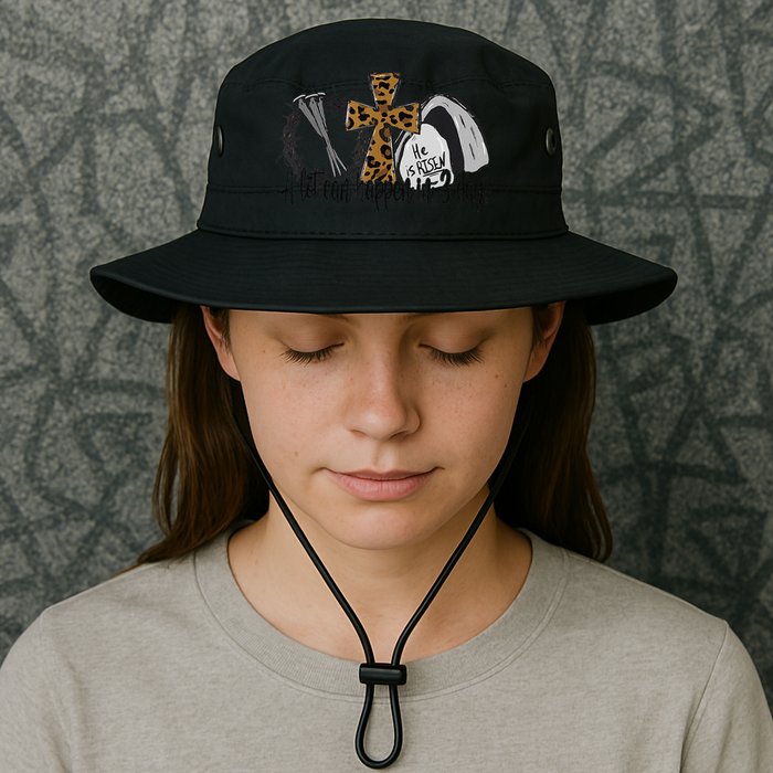 A Lot Can Happen In 3 Days Jesus Easter Leopard Christian Bucket Hat