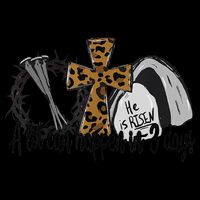 A Lot Can Happen In 3 Days Jesus Easter Leopard Christian 16 in Basic Backpack