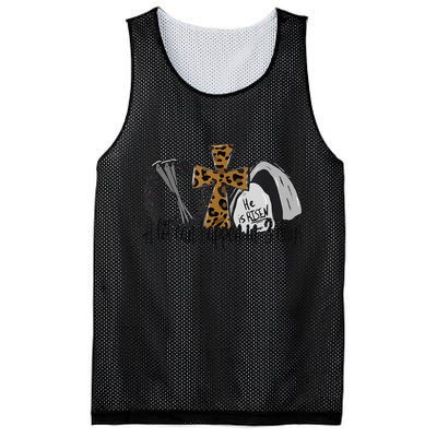 A Lot Can Happen In 3 Days Jesus Easter Leopard Christian Mesh Reversible Basketball Jersey Tank