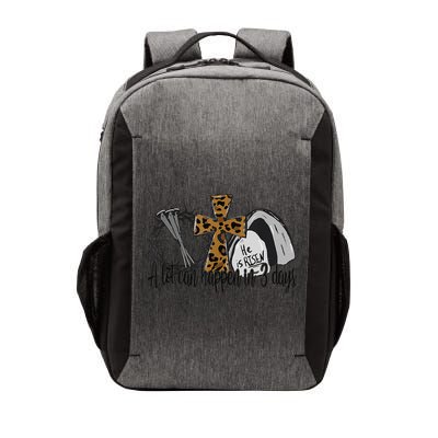 A Lot Can Happen In 3 Days Jesus Easter Leopard Christian Vector Backpack