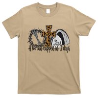 A Lot Can Happen In 3 Days Jesus Easter Leopard Christian T-Shirt