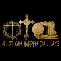 A Lot Can Happen In 3 Days Jesus Easter Christian Gifts Impact Tech Backpack