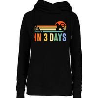 A Lot Can Happen In 3 Days Retro Vintage Sunset Womens Funnel Neck Pullover Hood