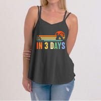 A Lot Can Happen In 3 Days Retro Vintage Sunset Women's Strappy Tank