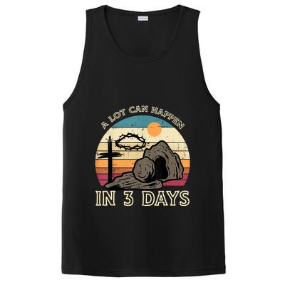 A Lot Can Happen In 3 Days Easter Religious PosiCharge Competitor Tank
