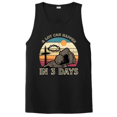 A Lot Can Happen In 3 Days Easter Religious PosiCharge Competitor Tank