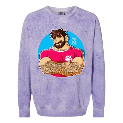 Adam Likes Crossing Arms Sakura Colorblast Crewneck Sweatshirt