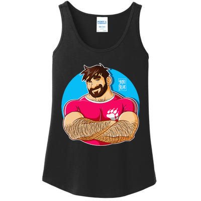 Adam Likes Crossing Arms Sakura Ladies Essential Tank