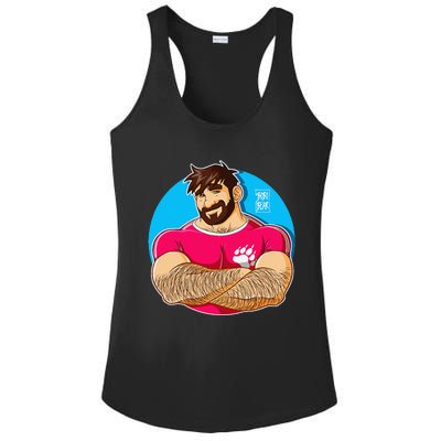 Adam Likes Crossing Arms Sakura Ladies PosiCharge Competitor Racerback Tank