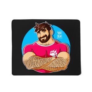 Adam Likes Crossing Arms Sakura Mousepad