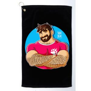 Adam Likes Crossing Arms Sakura Platinum Collection Golf Towel