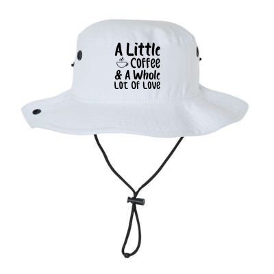 A Little Coffee And A Whole Lot Of Love Legacy Cool Fit Booney Bucket Hat