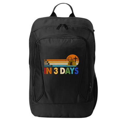 A Lot Can Happen In 3 Days Easter Jesus City Backpack