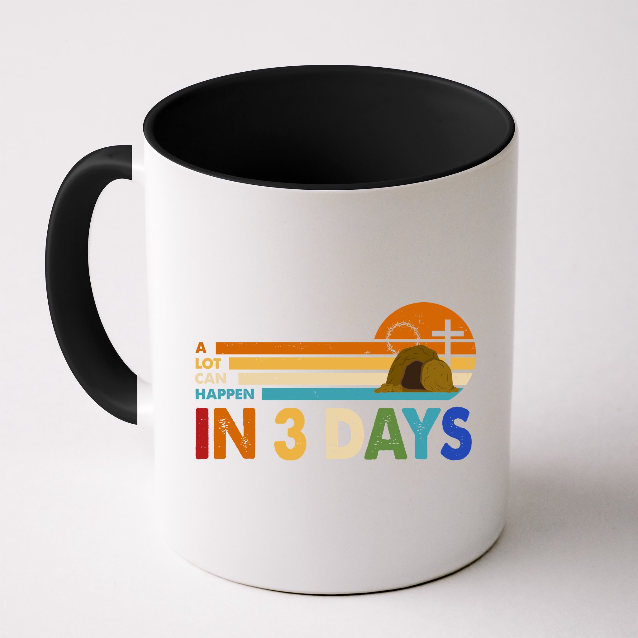 A Lot Can Happen In 3 Days Easter Jesus Mug