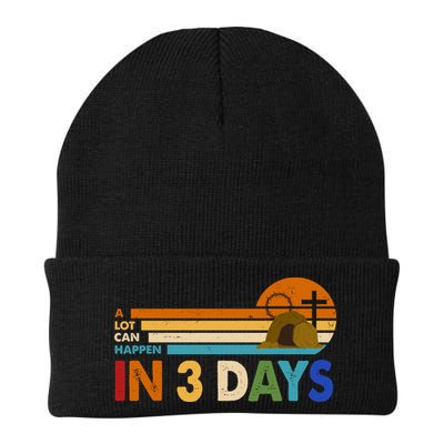 A Lot Can Happen In 3 Days Easter Jesus Beanie
