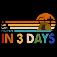 A Lot Can Happen In 3 Days Easter Jesus Wool Snapback Cap