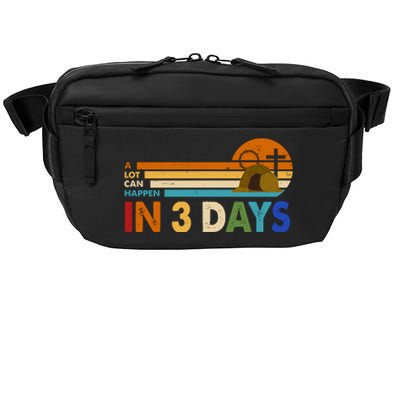 A Lot Can Happen In 3 Days Easter Jesus Crossbody Pack