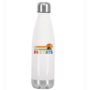 A Lot Can Happen In 3 Days Easter Jesus Stainless Steel Insulated Water Bottle