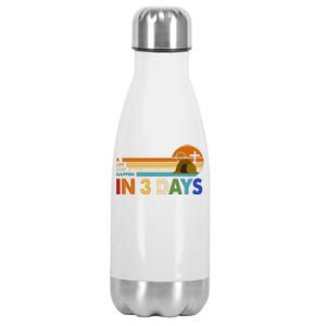 A Lot Can Happen In 3 Days Easter Jesus Stainless Steel Insulated Water Bottle