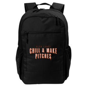 Alex Lange Chill And Make Pitches Daily Commute Backpack