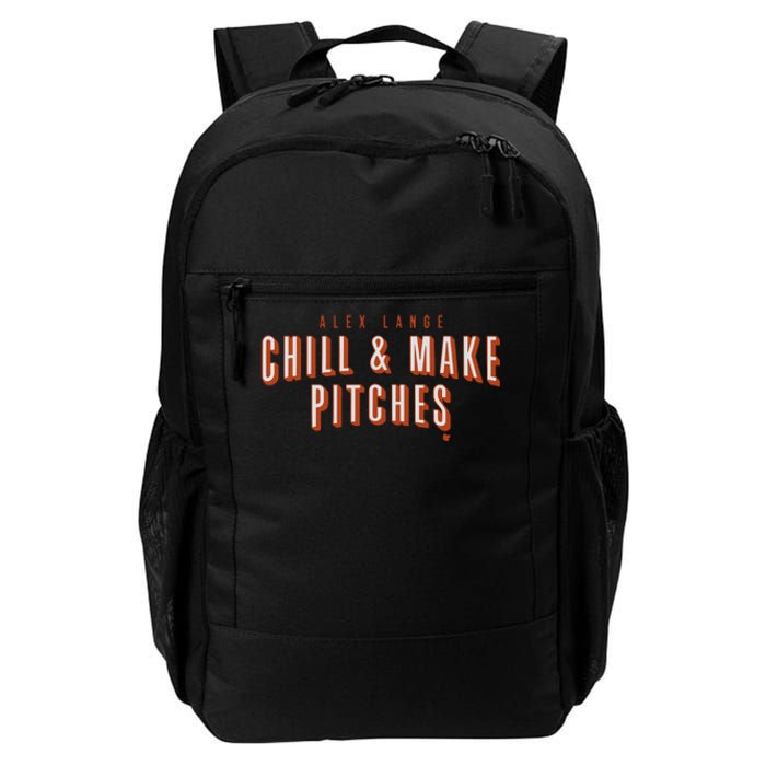 Alex Lange Chill And Make Pitches Daily Commute Backpack