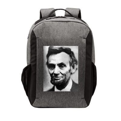 Abraham Lincoln Close Up Portrait Photo Picture Vector Backpack