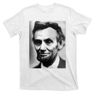 Abraham Lincoln Close Up Portrait Photo Picture T-Shirt