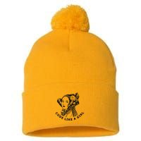 Ada Lovelace Code Like A Girl Pom Pom 12in Knit Beanie