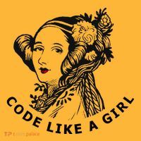 Ada Lovelace Code Like A Girl Pom Pom 12in Knit Beanie