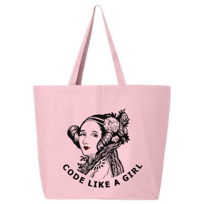 Ada Lovelace Code Like A Girl 25L Jumbo Tote