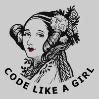 Ada Lovelace Code Like A Girl Tie-Dye T-Shirt