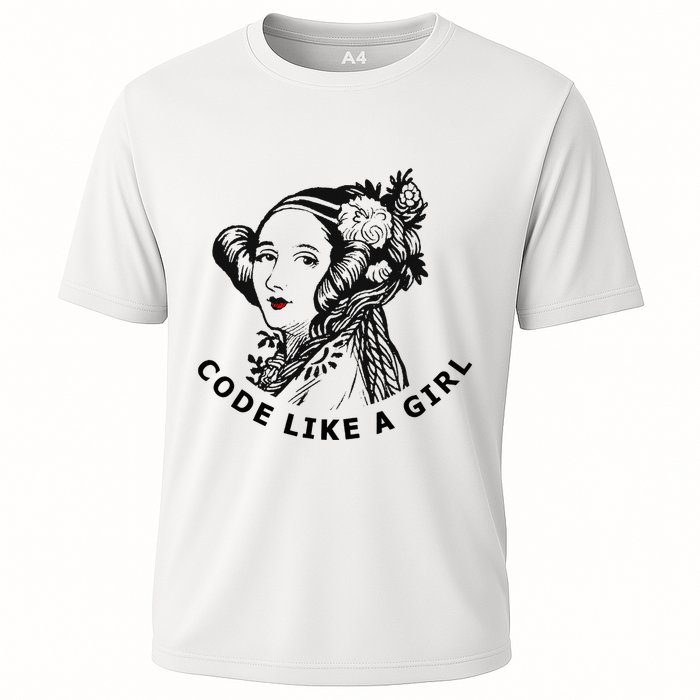 Ada Lovelace Code Like A Girl Performance Shirt