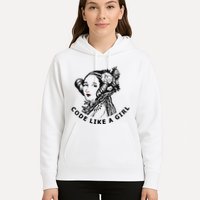Ada Lovelace Code Like A Girl Hoodie