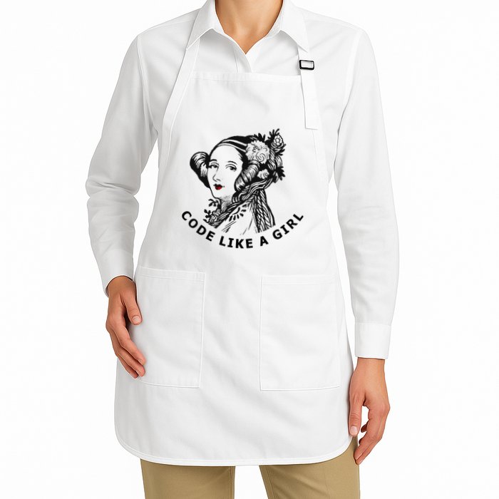 Ada Lovelace Code Like A Girl Apron