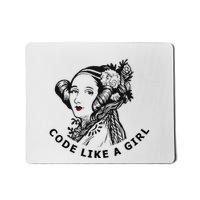 Ada Lovelace Code Like A Girl Mousepad