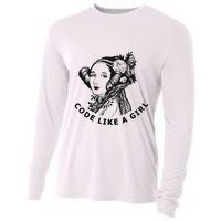 Ada Lovelace Code Like A Girl Cooling Performance Long Sleeve Crew