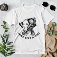Ada Lovelace Code Like A Girl Premium T-Shirt
