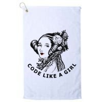 Ada Lovelace Code Like A Girl Golf Towel
