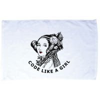 Ada Lovelace Code Like A Girl Microfiber Hand Towel