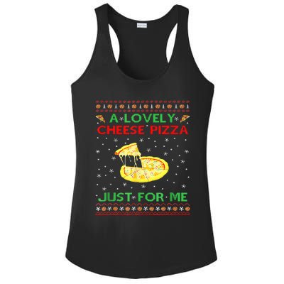 A Lovely Cheese Pizza Alone Funny Kevin X Mas Home Ladies PosiCharge Competitor Racerback Tank