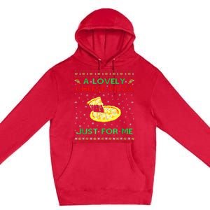 A Lovely Cheese Pizza Alone Funny Kevin X Mas Home Premium Pullover Hoodie