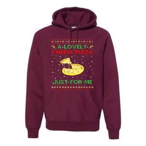 A Lovely Cheese Pizza Alone Funny Kevin X Mas Home Premium Hoodie