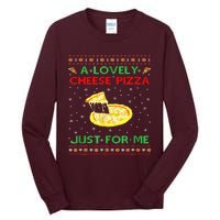 A Lovely Cheese Pizza Alone Funny Kevin X Mas Home Tall Long Sleeve T-Shirt