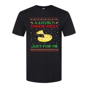 A Lovely Cheese Pizza Alone Funny Kevin X Mas Home Softstyle CVC T-Shirt